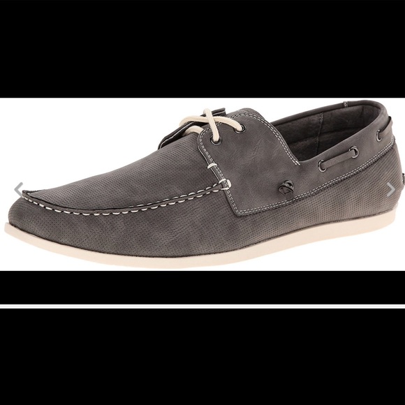 Madden Other - Madden Men's M-Gameon Boat Shoe Grey